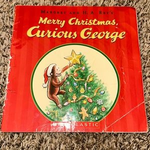 Merry Christmas curious George book